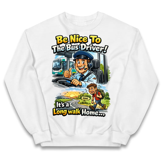Bus Driver Kids Jumper