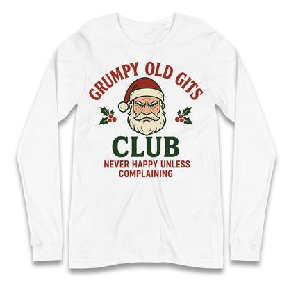 Grumpy Christmas Longsleeve T Shirt