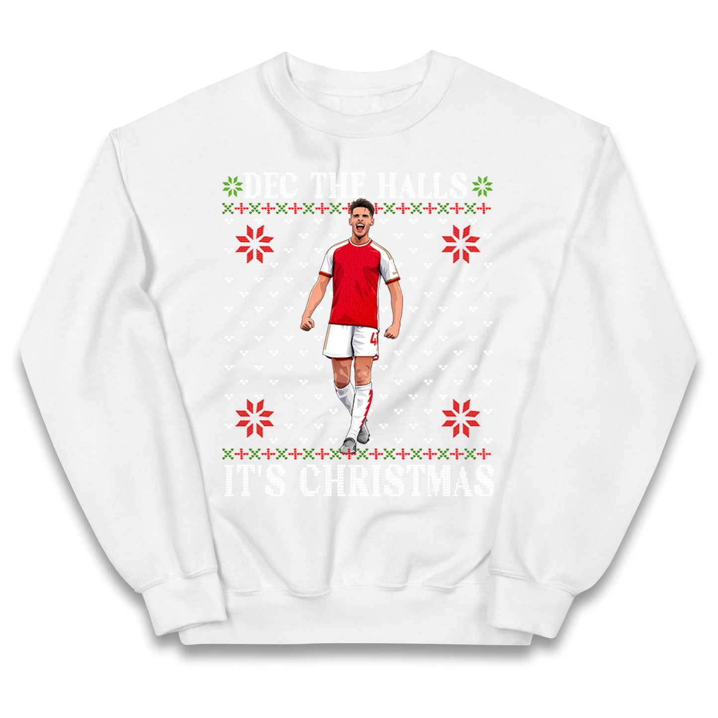 declan rice christmas jumper