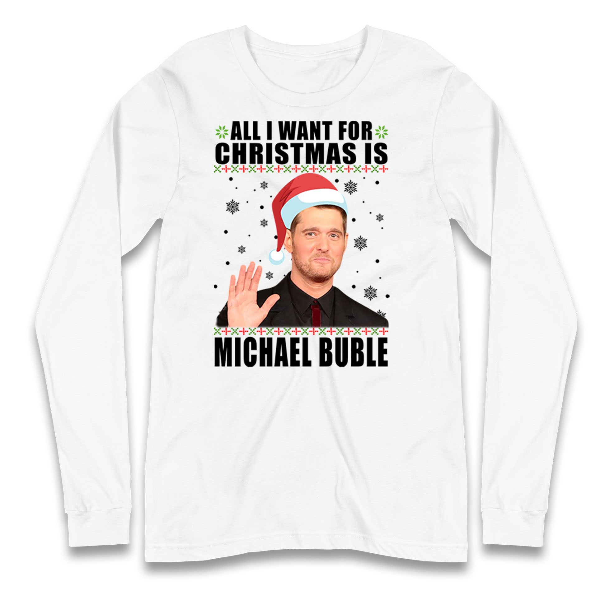 Michael Buble Longsleeve T Shirt 