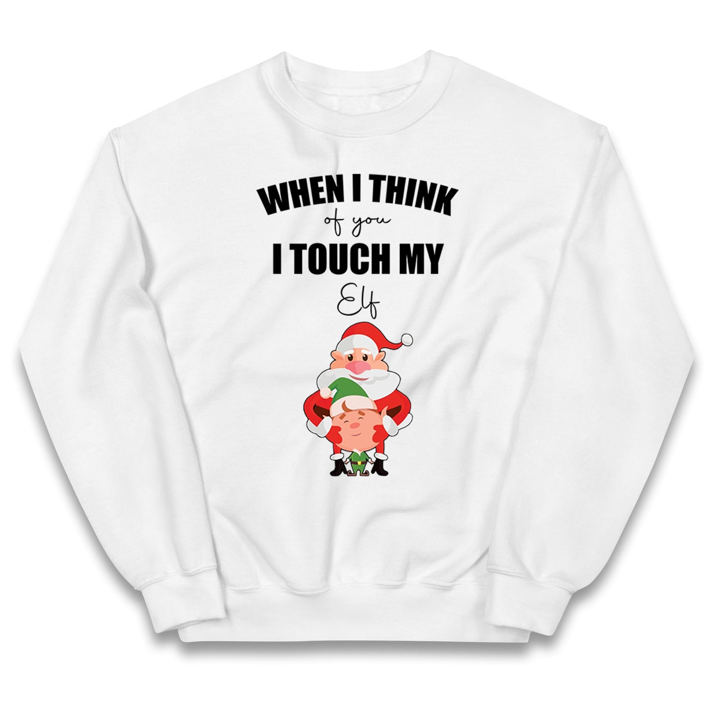 Santa Elf Christmas Kids Jumper