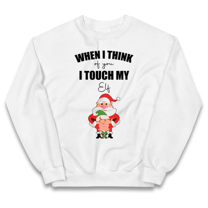 Santa Elf Christmas Kids Jumper