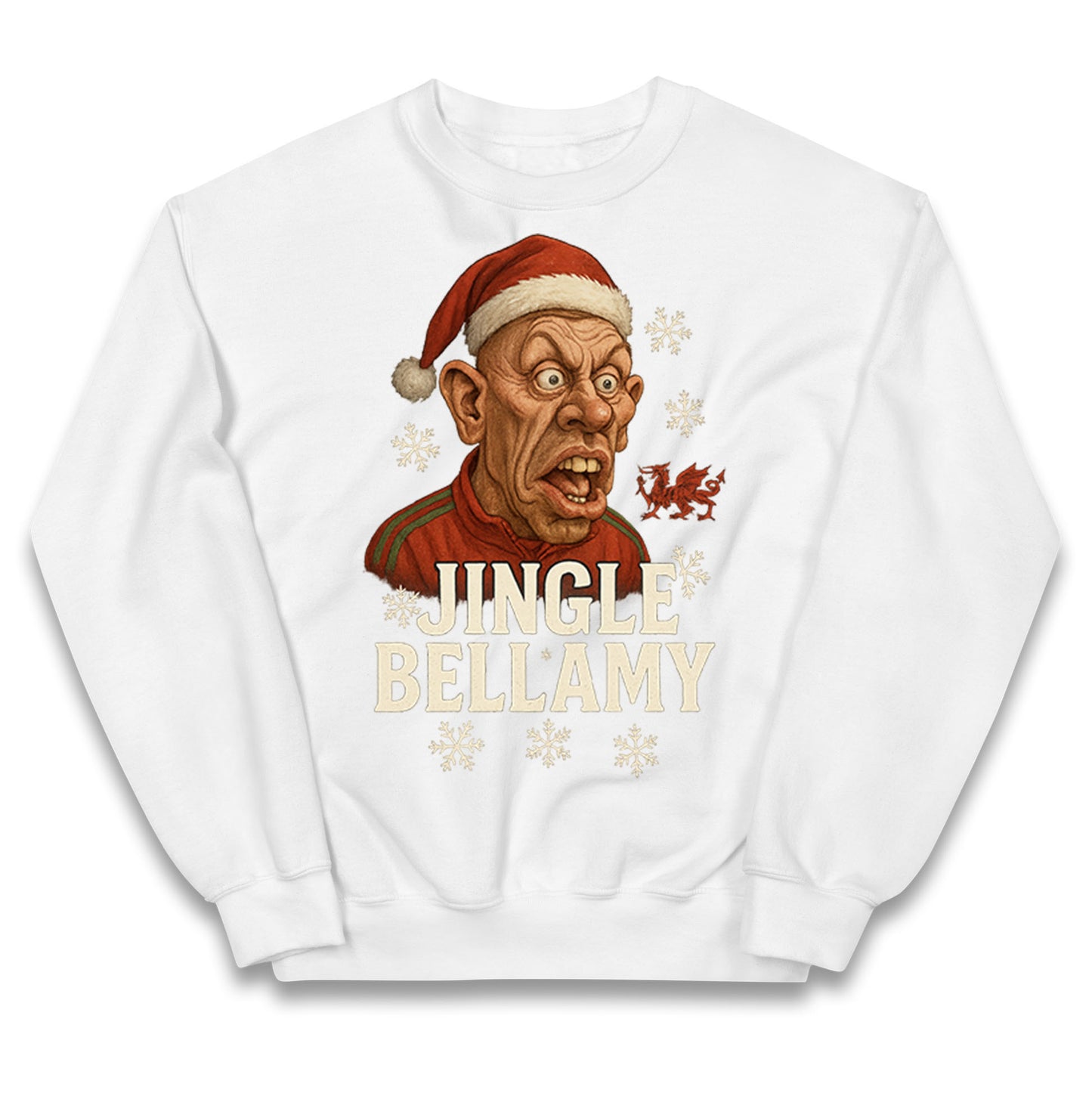 Craig Bellamy Christmas Kids Jumper 