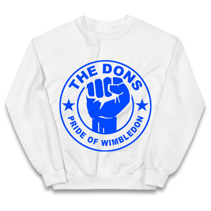 AFC Wimbledon Football Kids Jumper