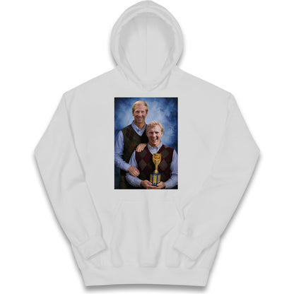 Bobby Moore Bobby Charlton Step Brothers Style England 1966 Kids Hoodie