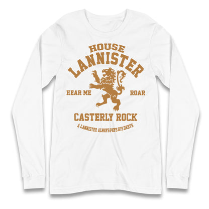 House Lannister Longsleeve T Shirt