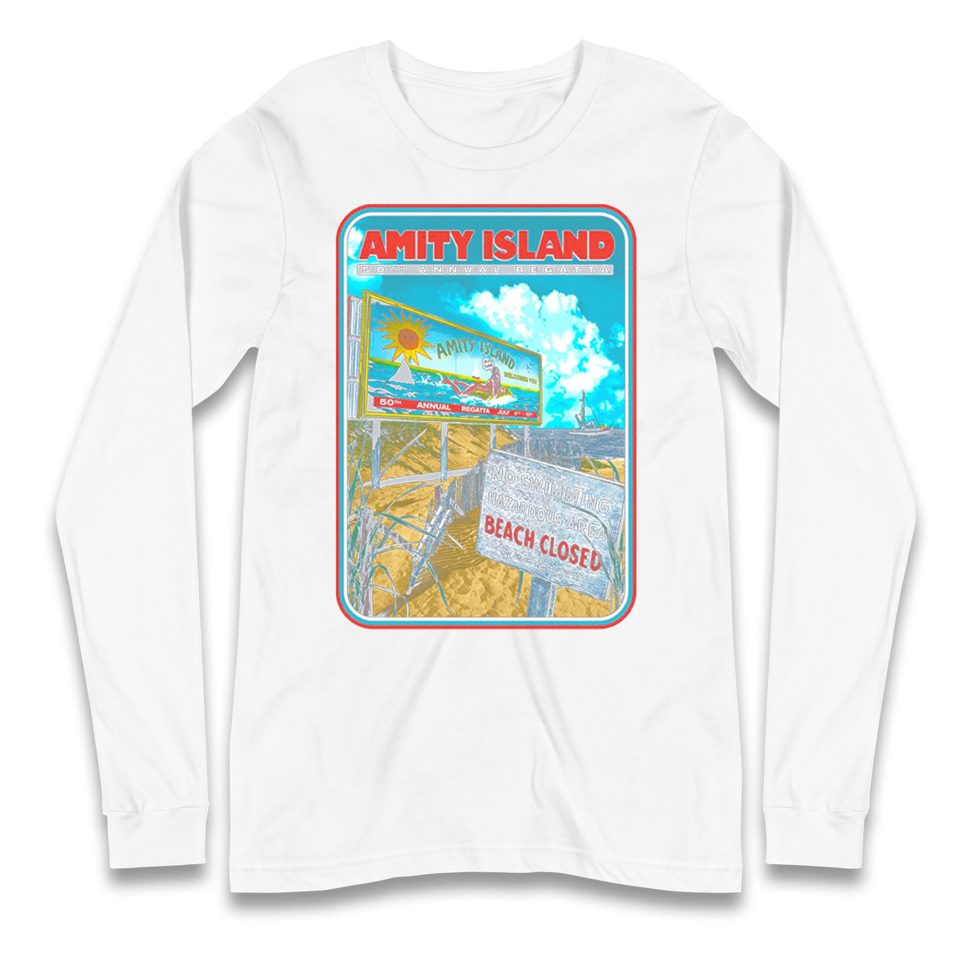 Jaws Longsleeve T Shirt