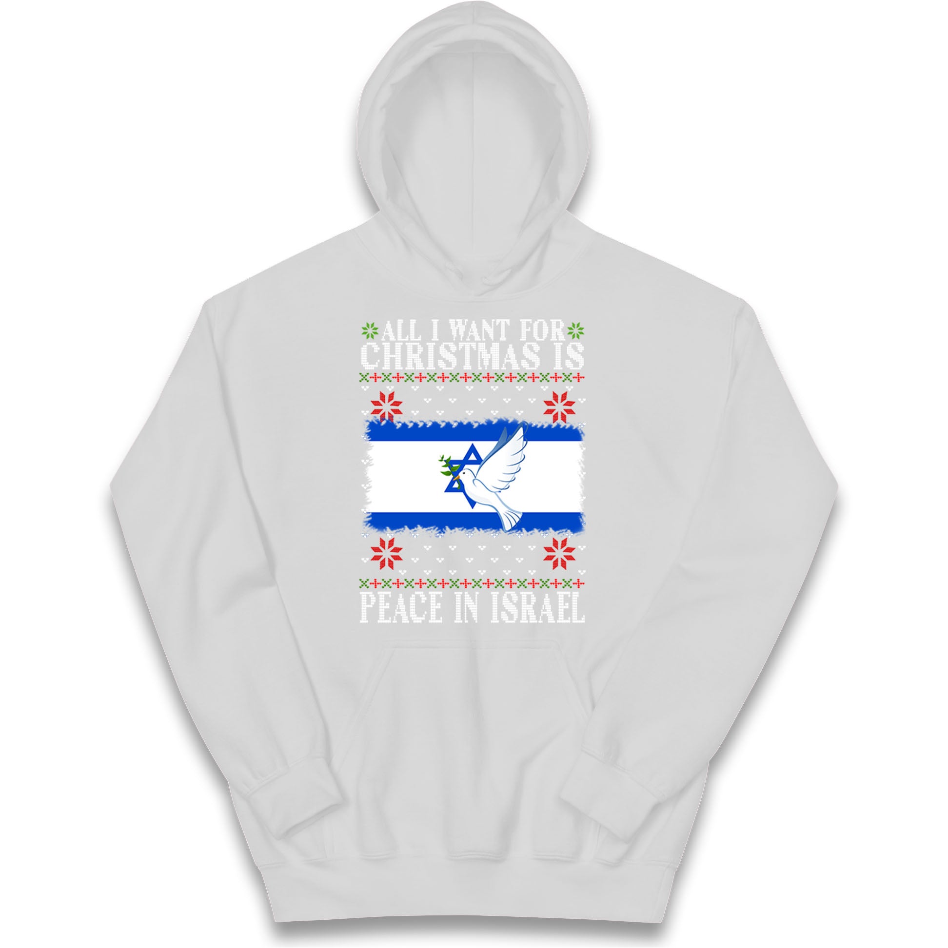 peace in israel hoodie