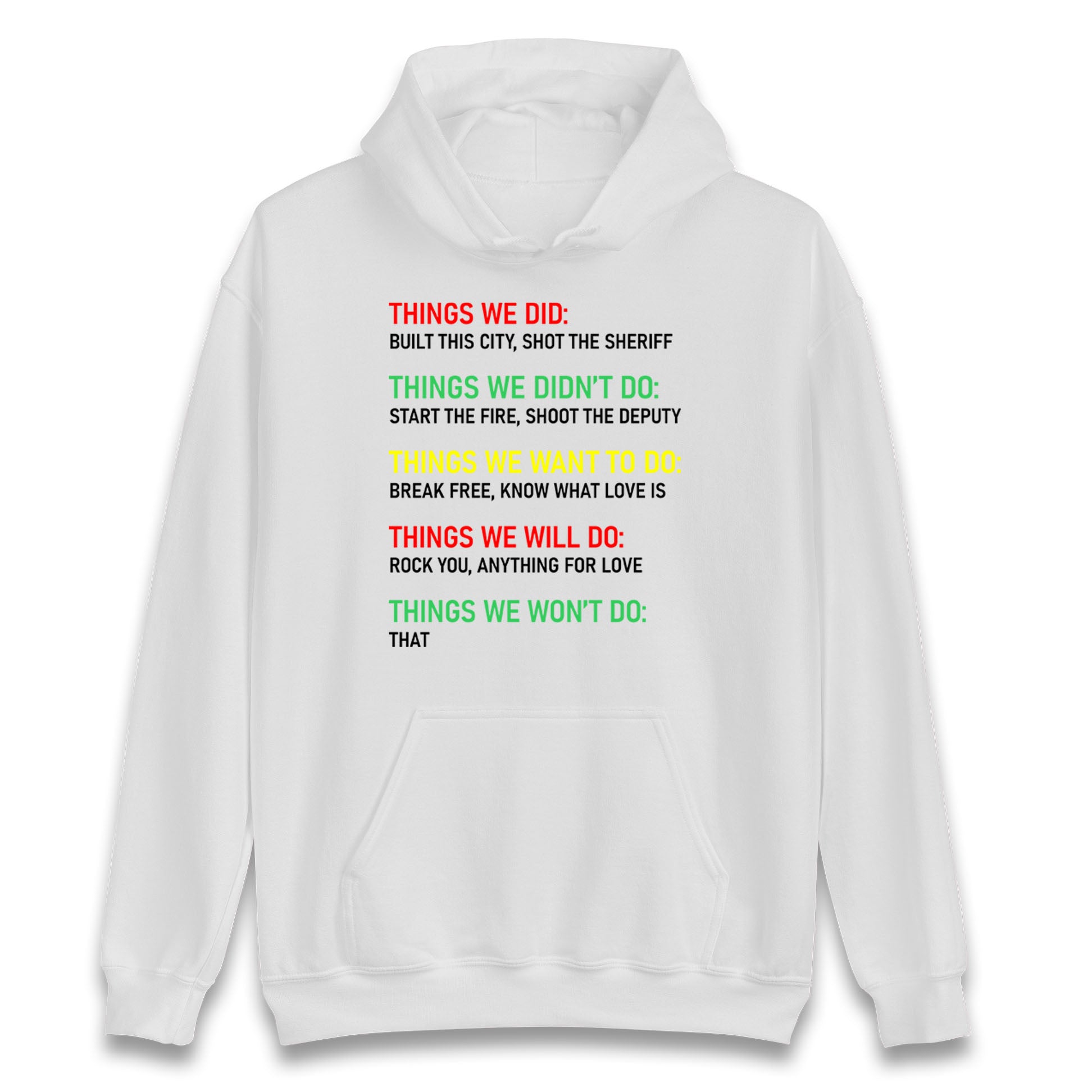 Bob Marley Music Hoodie