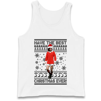 Christmas George Best Tank Top