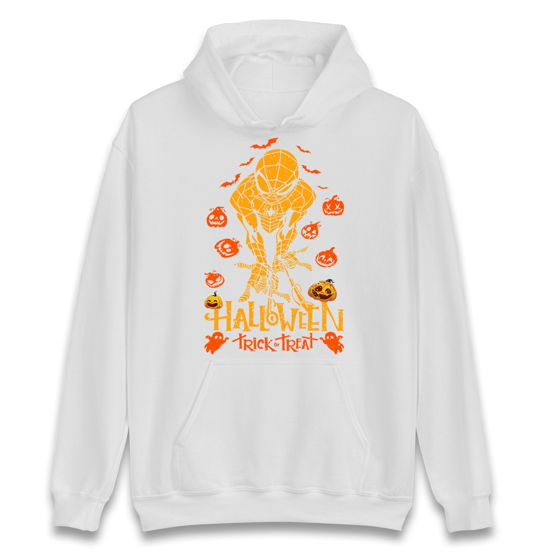Spiderman Trick Or Treat Halloween Hoodie
