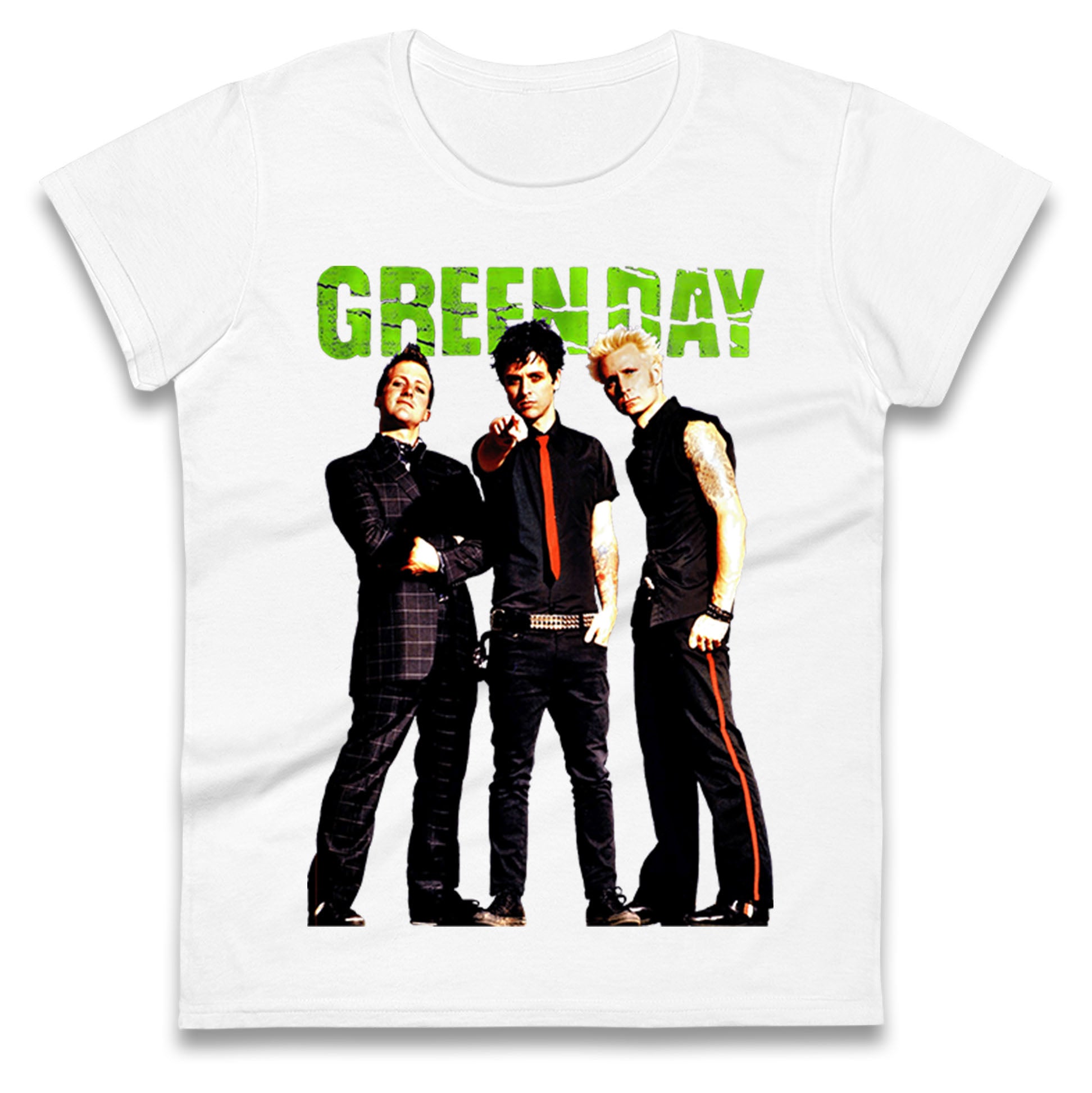 Green Day Ladies T Shirt