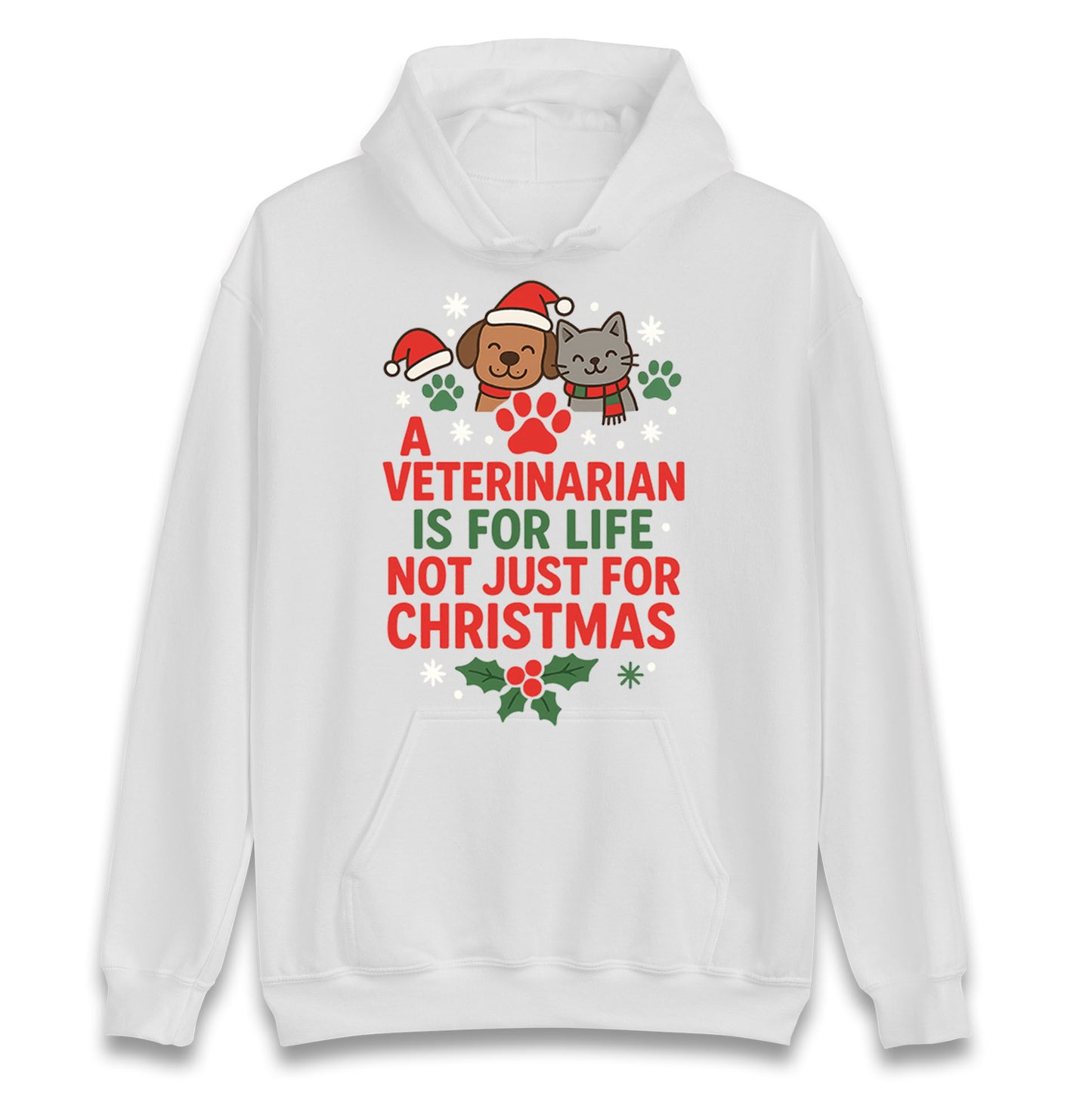 Veterinarian Christmas Hoodie