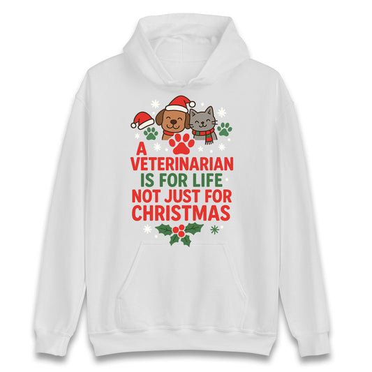 Veterinarian Christmas Hoodie