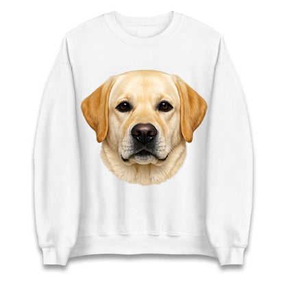Labrador Dog Face Jumper 