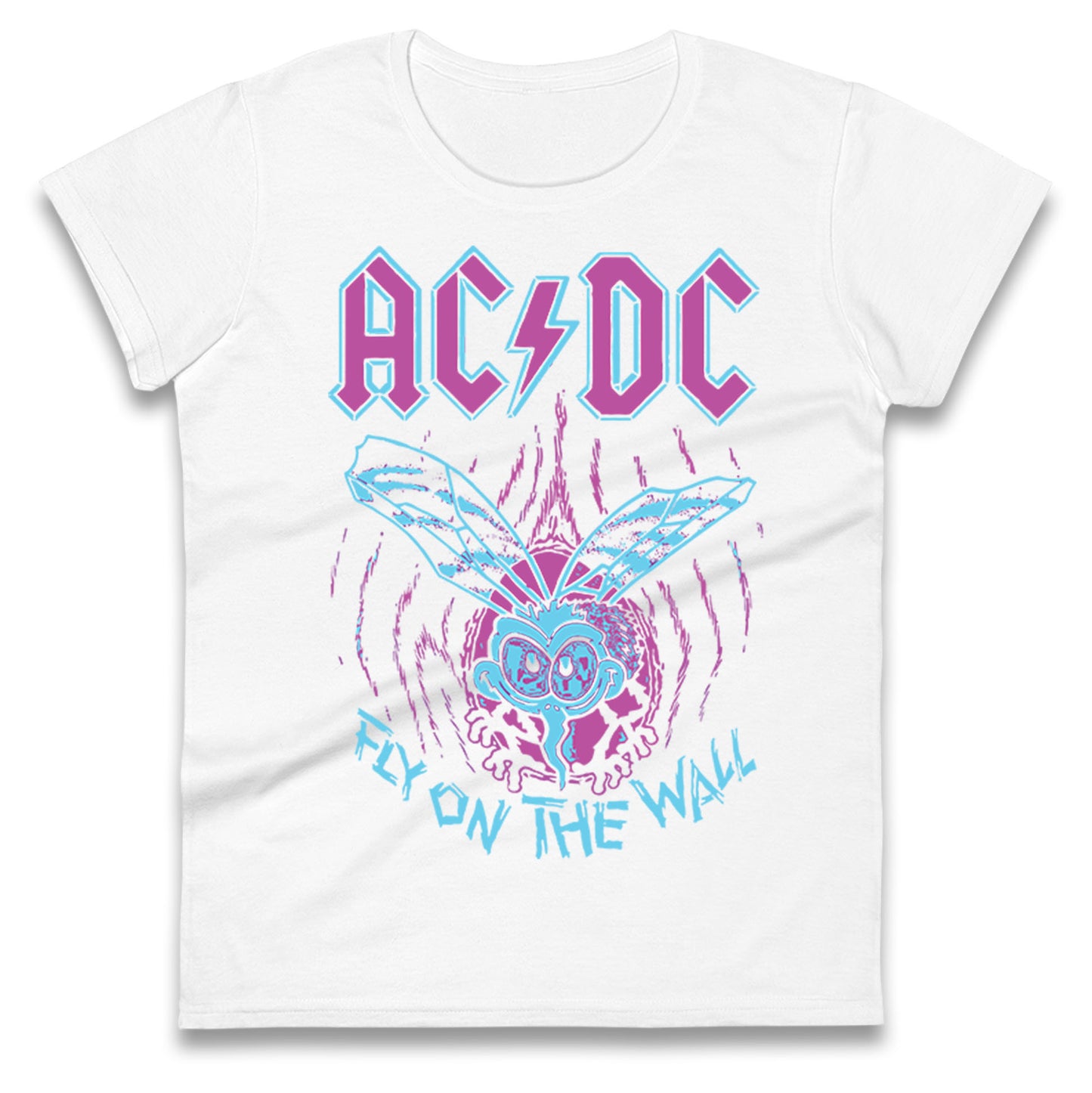 ACDC Blow Up Your Video Band Ladies T Shirt 