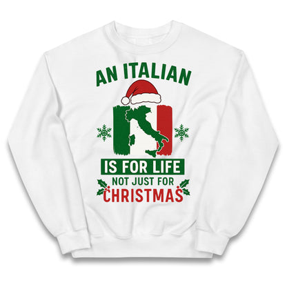 Italian Christmas Kids Jumper