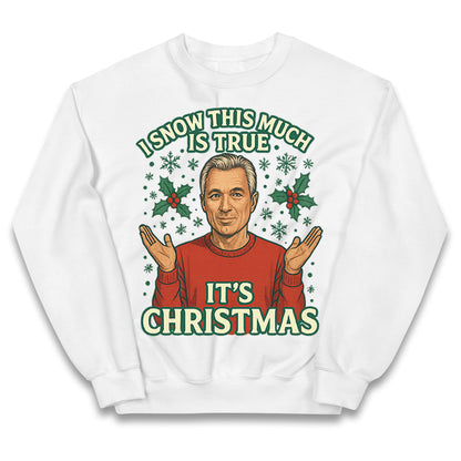 Martin Kemp Christmas Kids Jumper 