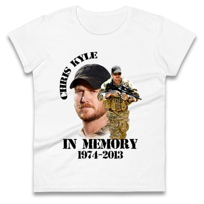 Chris Kyle Memorial Ladies T Shirt
