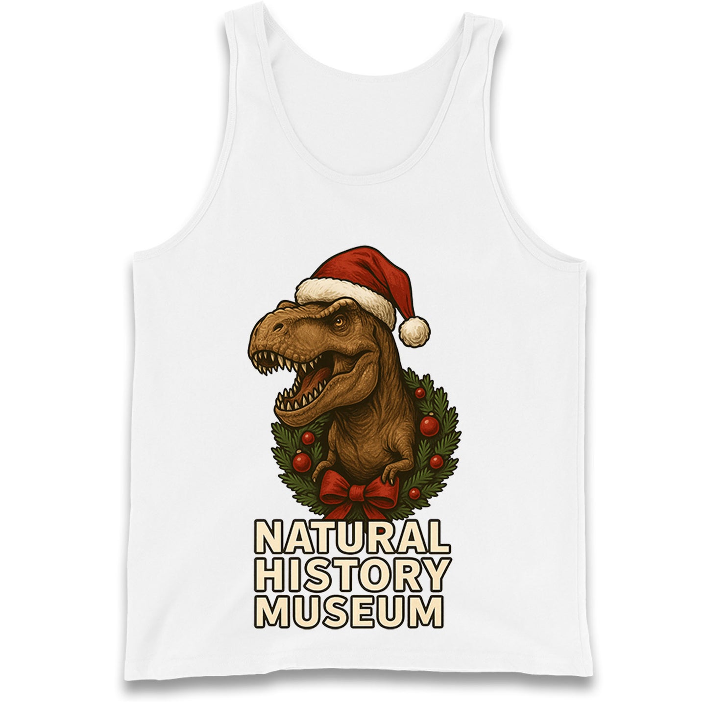 Natural History Museum Christmas Tank Top