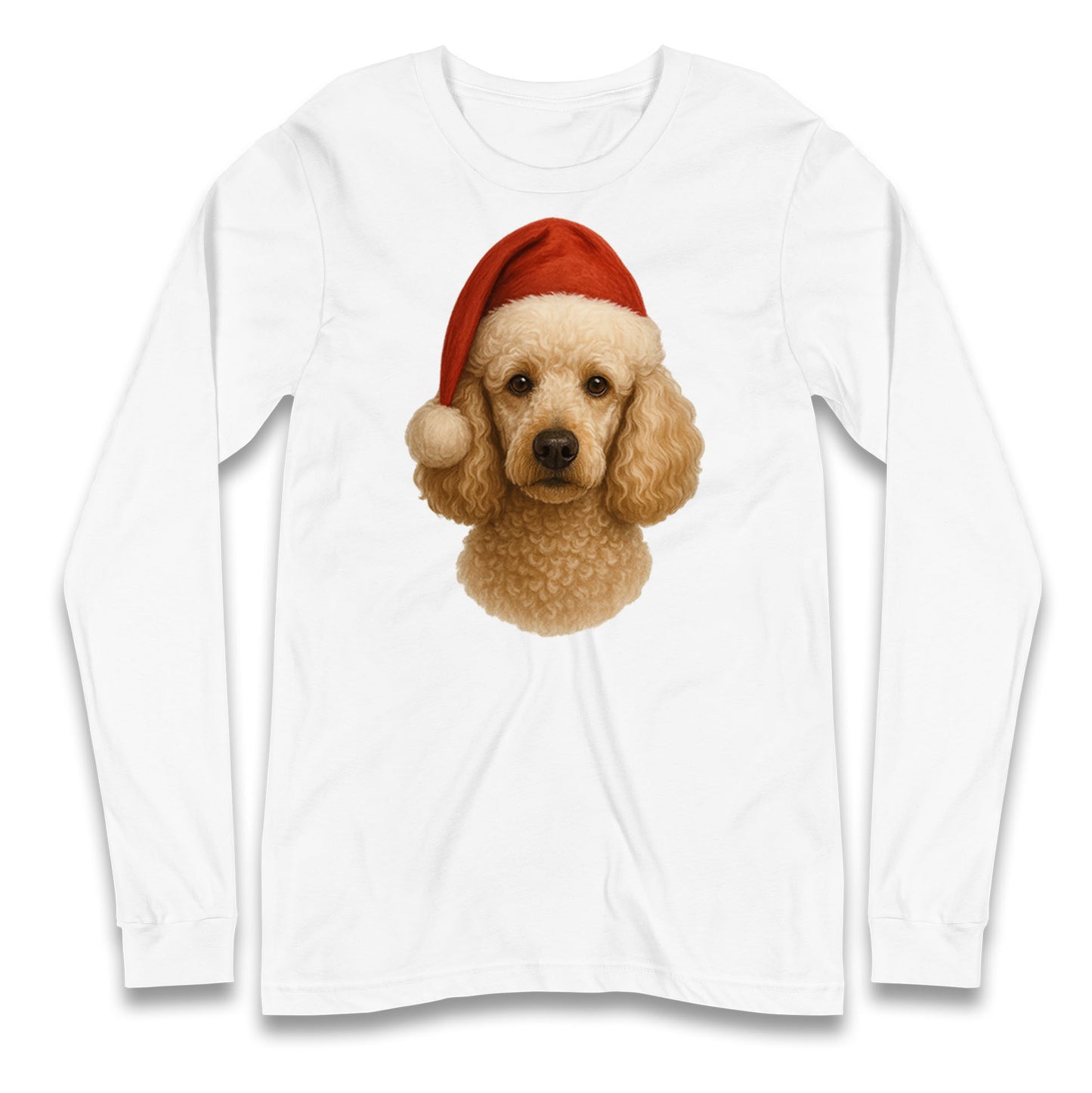 Poodle Face Longsleeve T Shirt