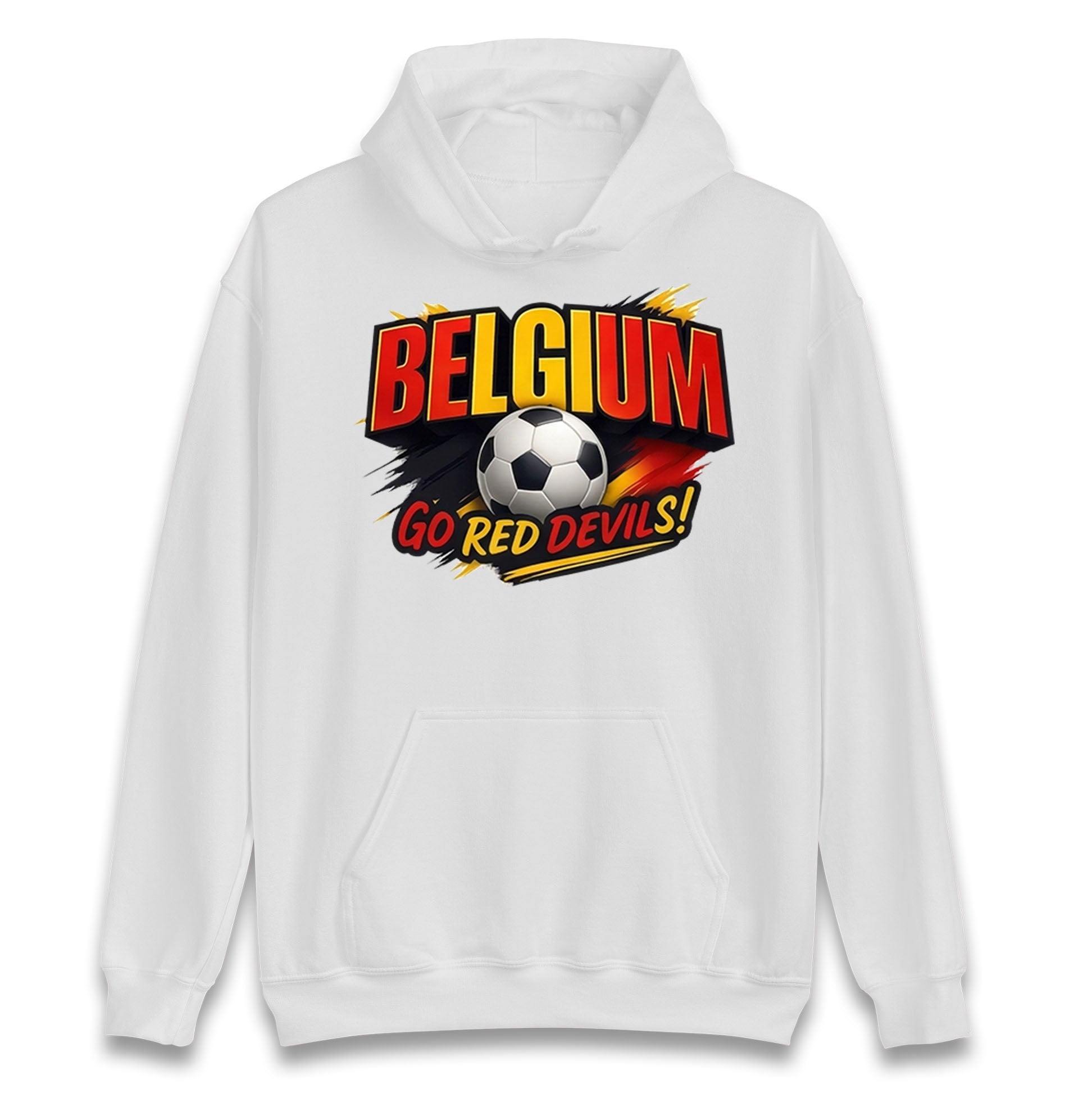 Belgium Retro Football Hoodie