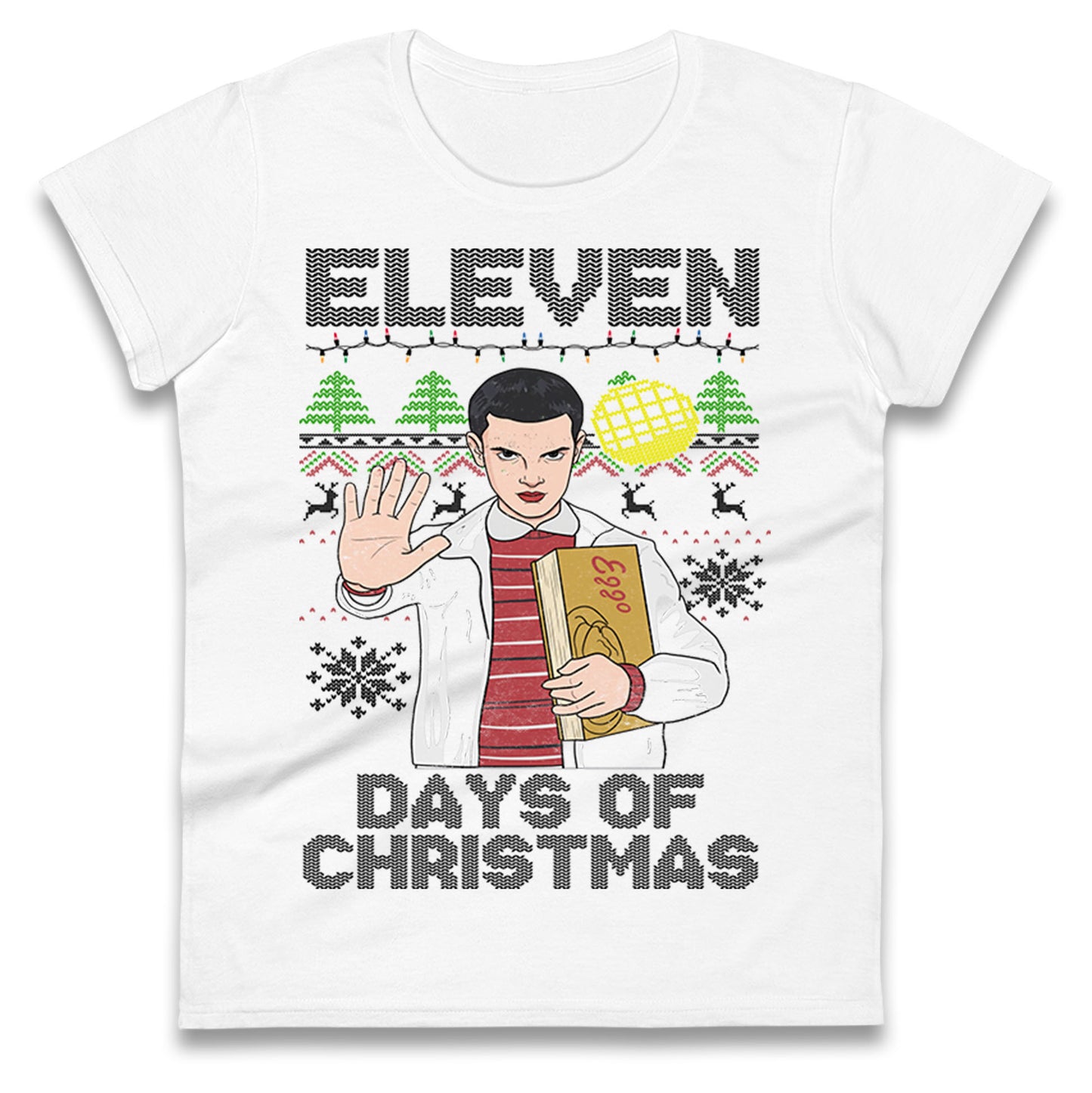 Eleven Christmas Ladies T Shirt