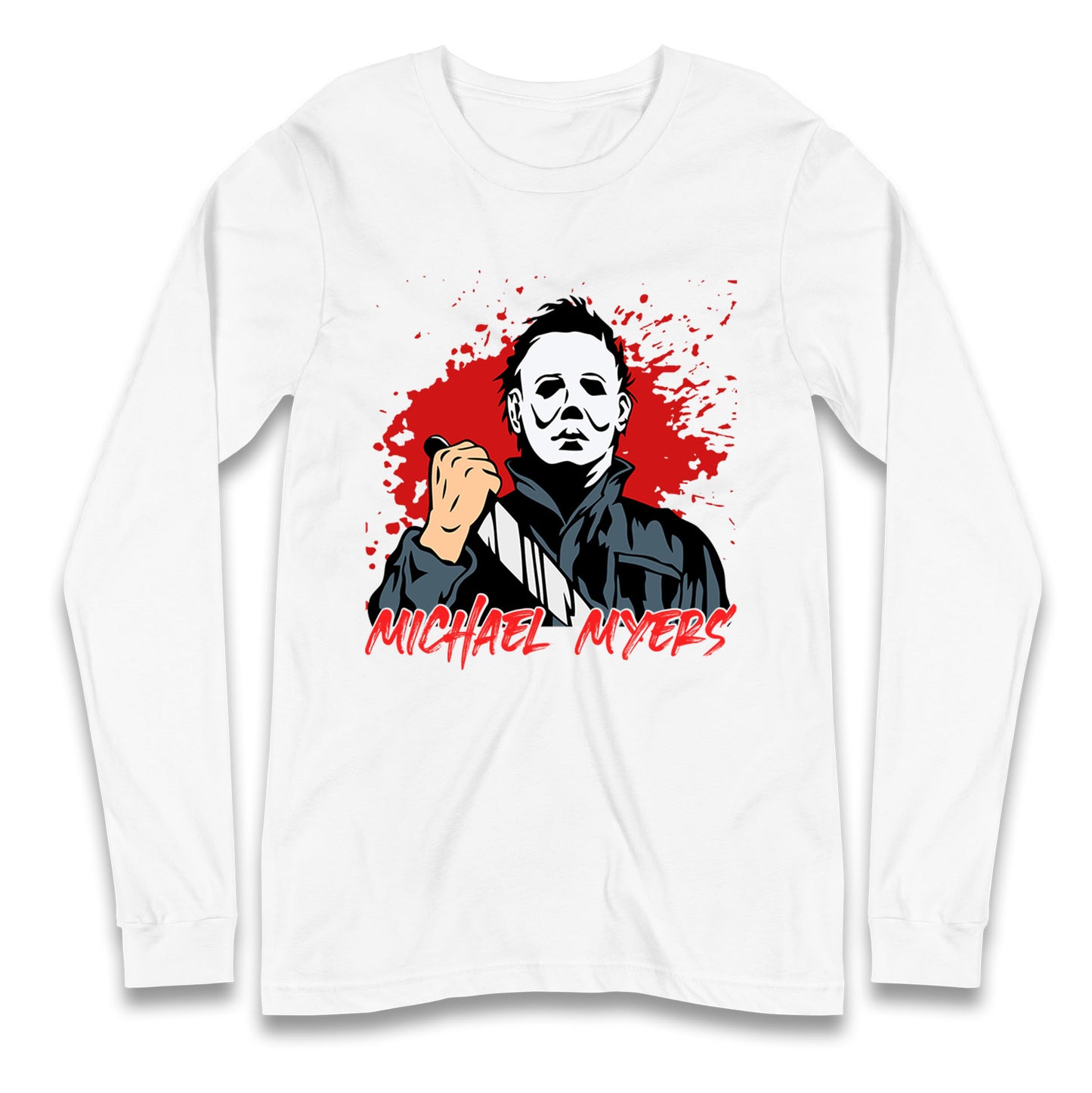 Michael Myers Horror Halloween Long Sleeve T Shirt