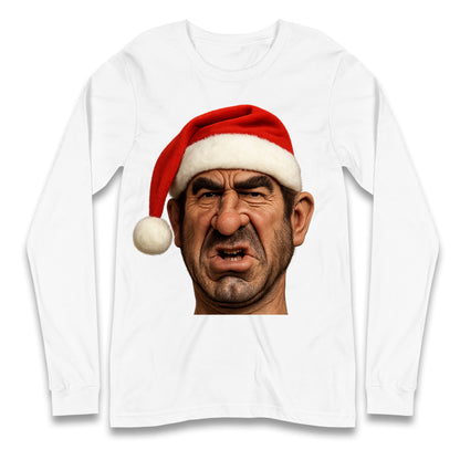 Eric Cantona Xmas Longsleeve T Shirt