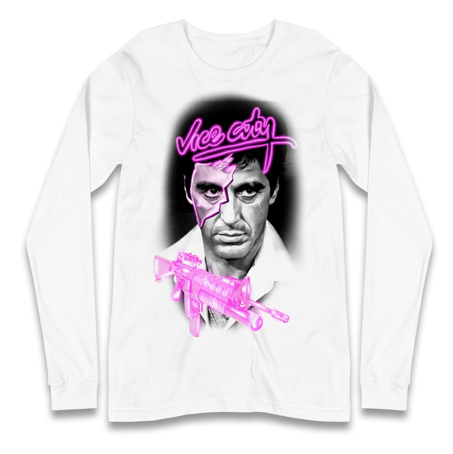 Tony Montana Vice City Longsleeve T Shirt 