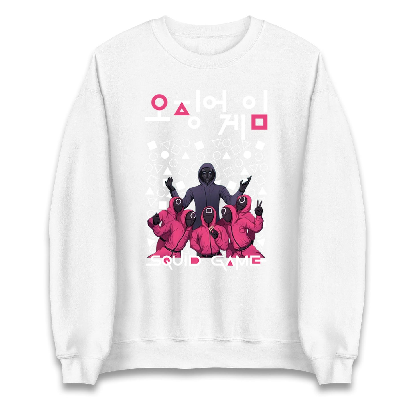 Squid Game Front Man And Guards Sweatshirt