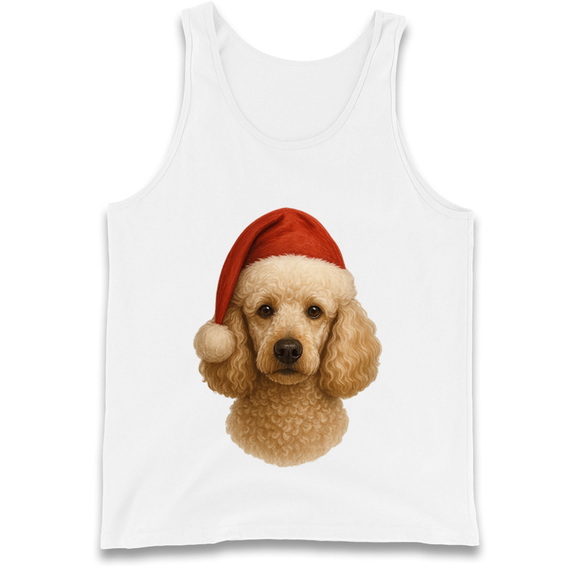 Poodle Face Tank Top