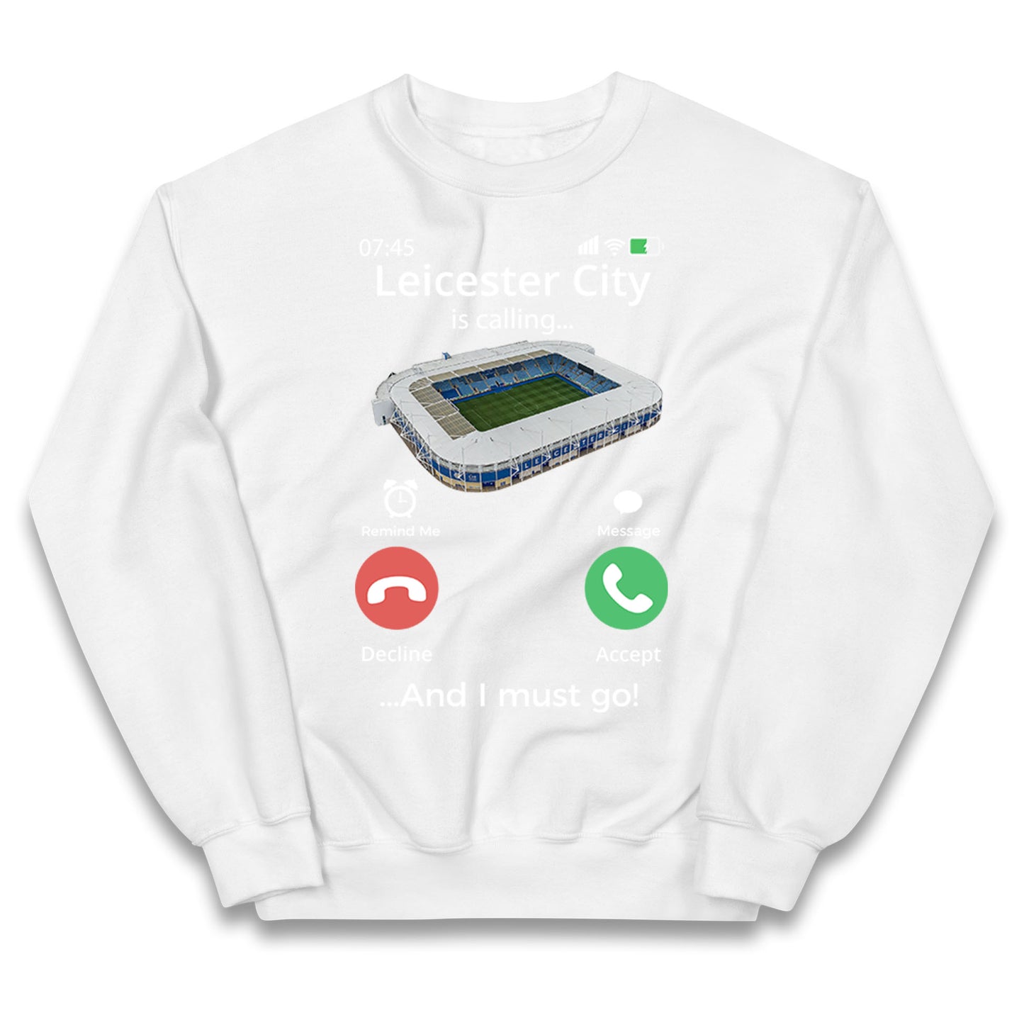 leicester city fc jumper