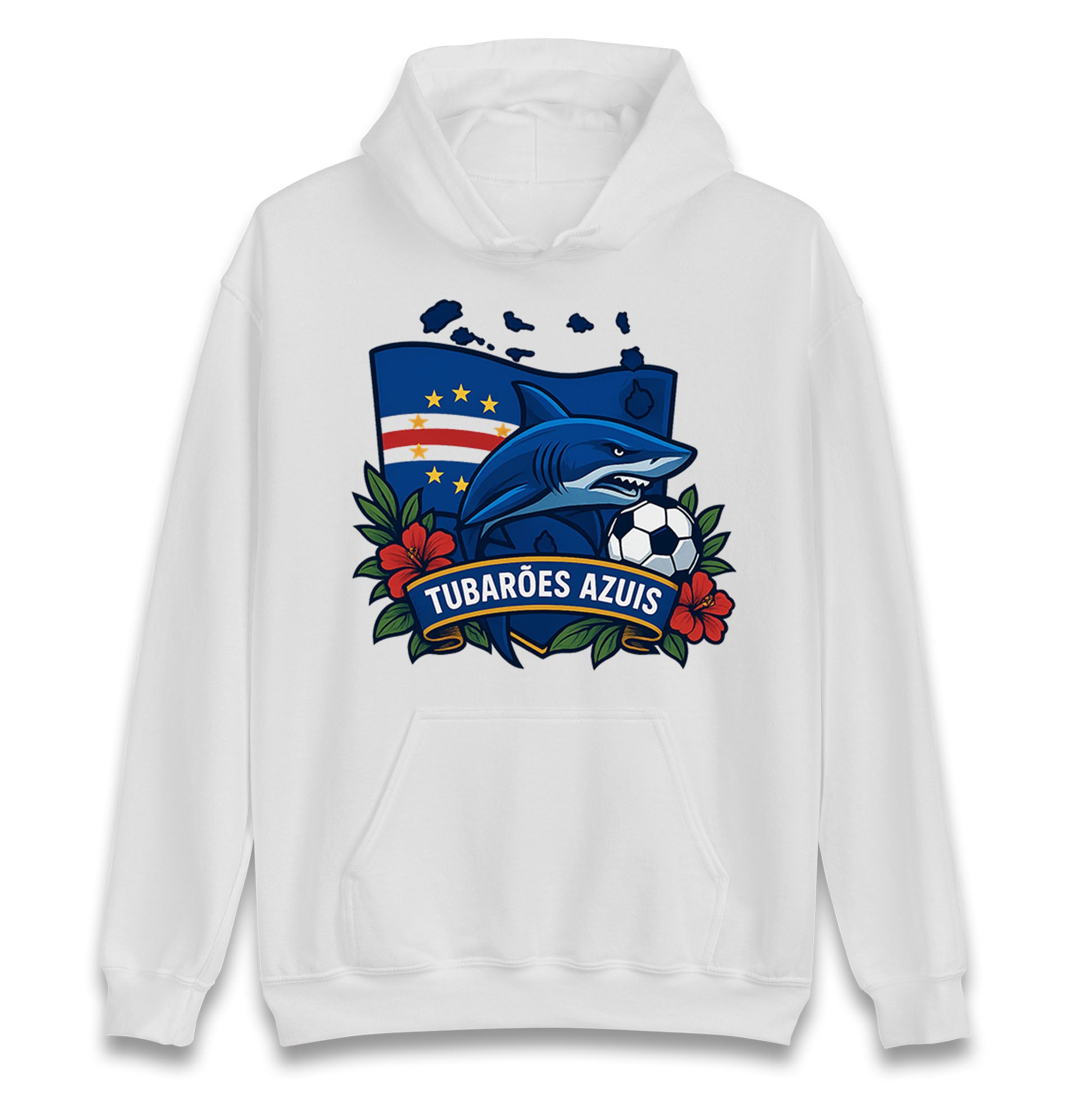 Cape Verde Football Hoodie 