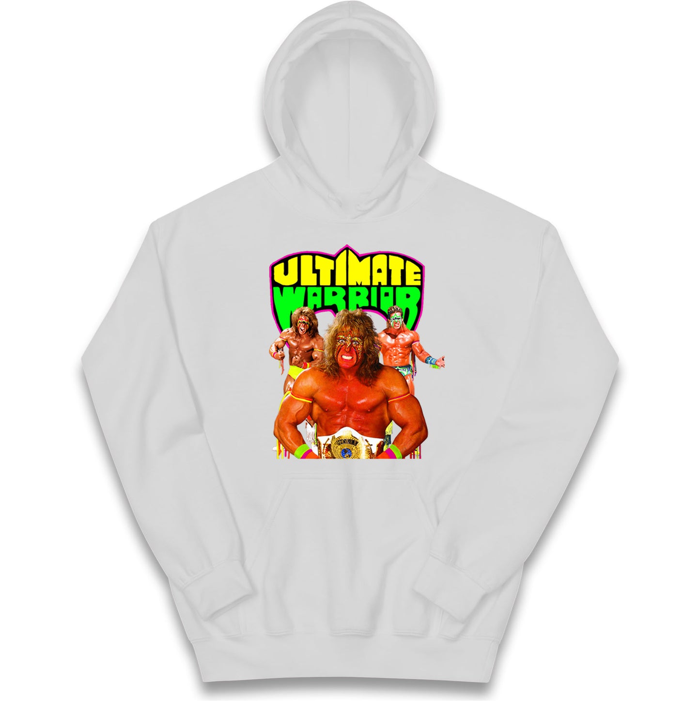 The Ultimate Warrior wwe Bootleg Kids Hoodie