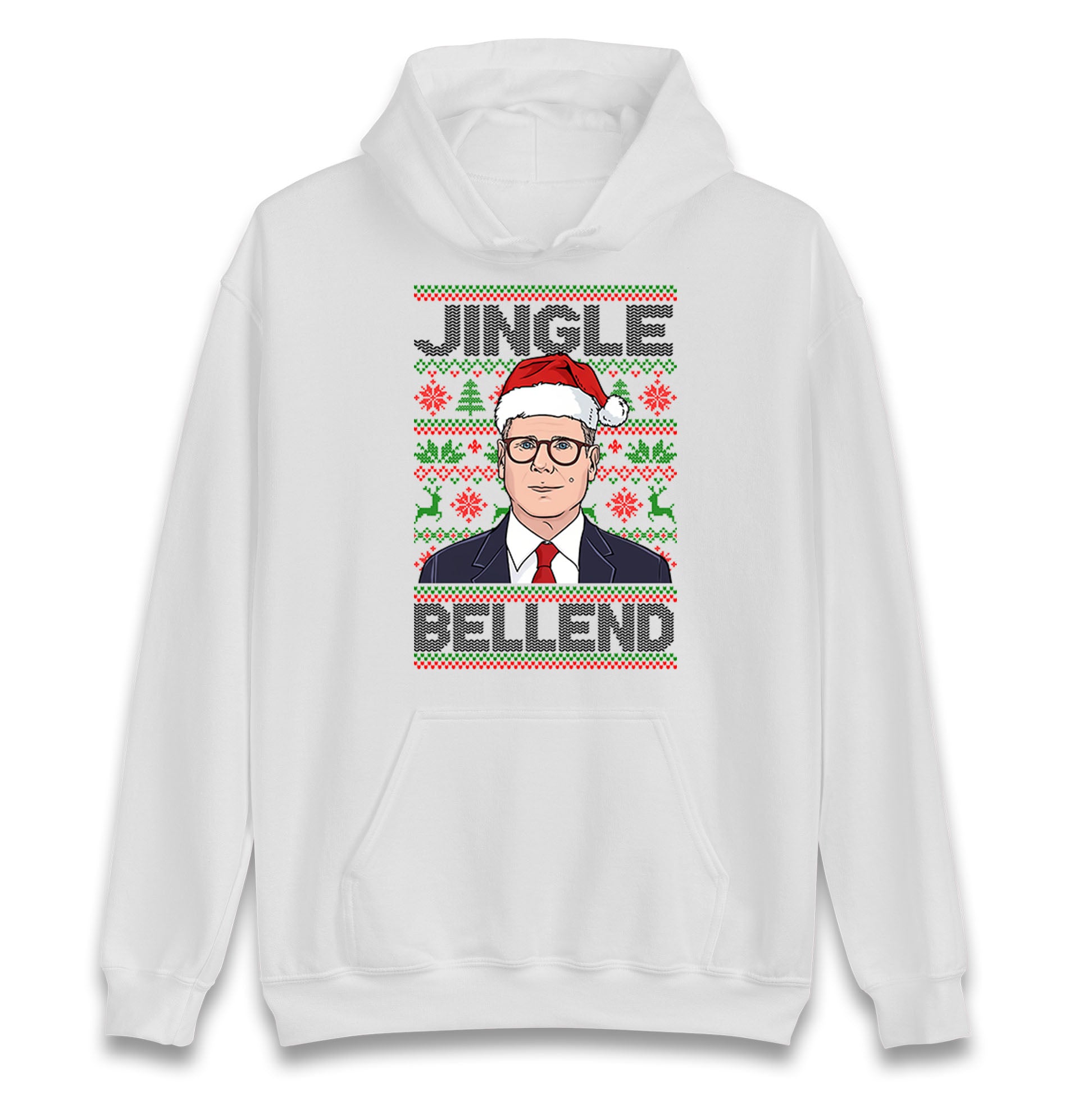 Keir Starmer Jingle Bell End Hoodie