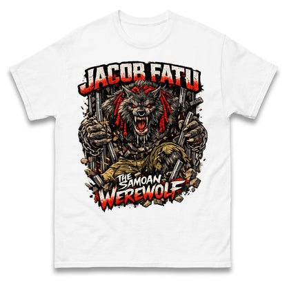Jacob Fatu The Samoan Werewolf T Shirt