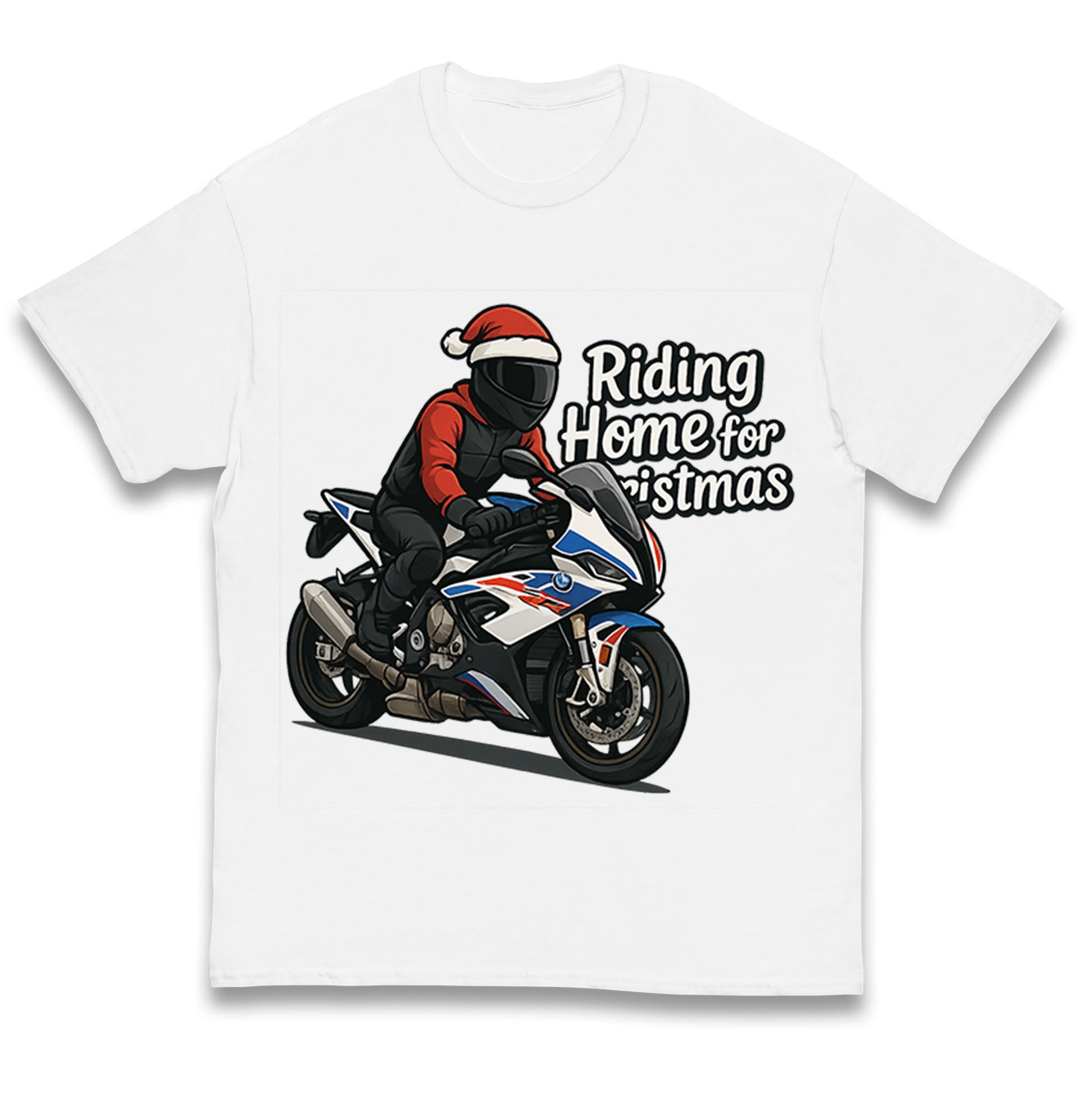 BMW S1000RR Christmas Kids T Shirt