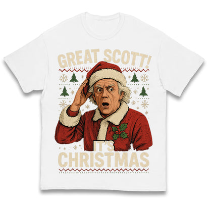 Back to the Future Doc Brown Kids T Shirt
