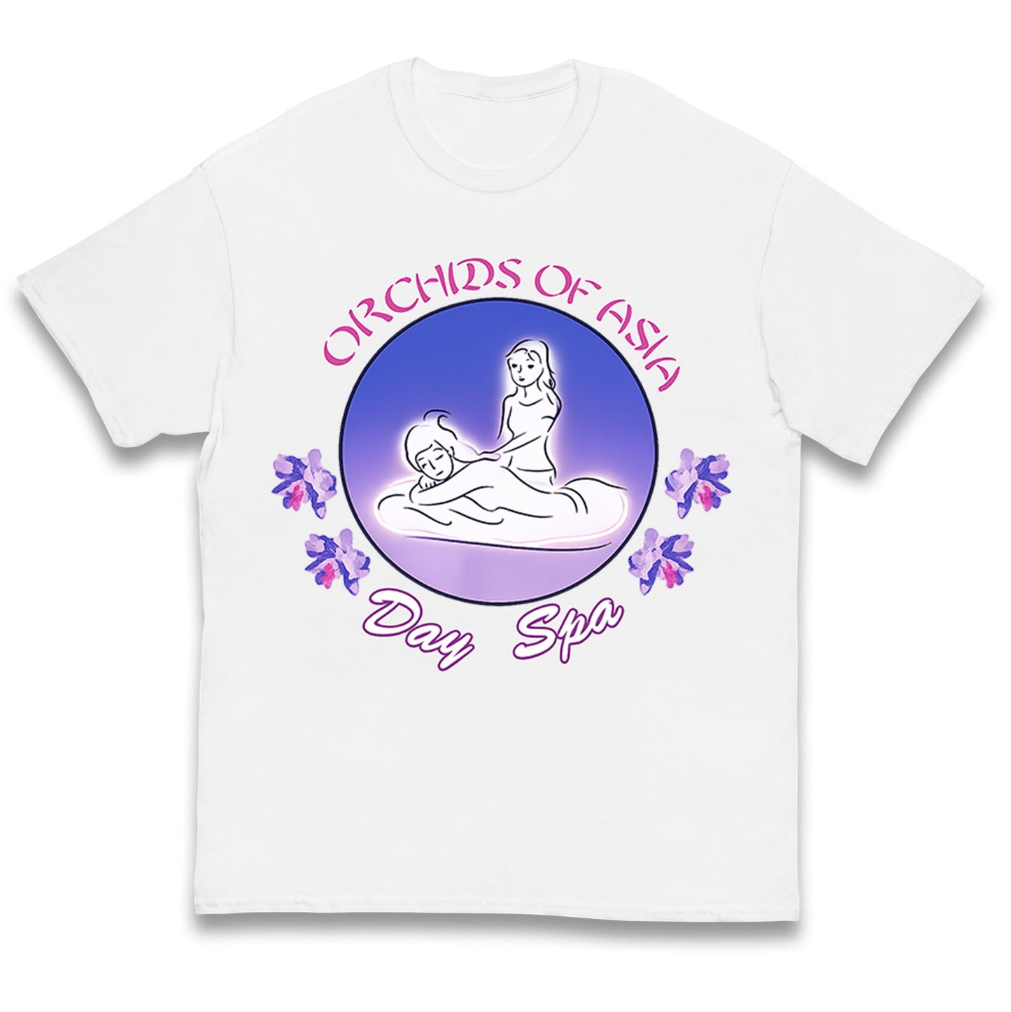 Orchids of Asia Day Spa Kids T Shirt