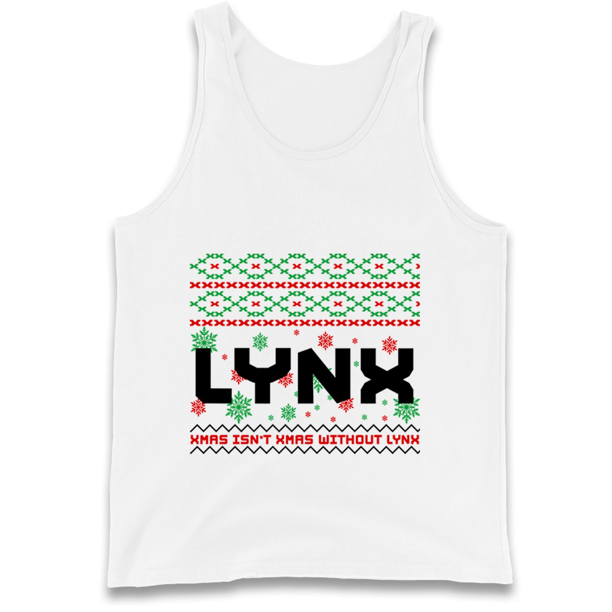 Lynx Christmas Tank Top