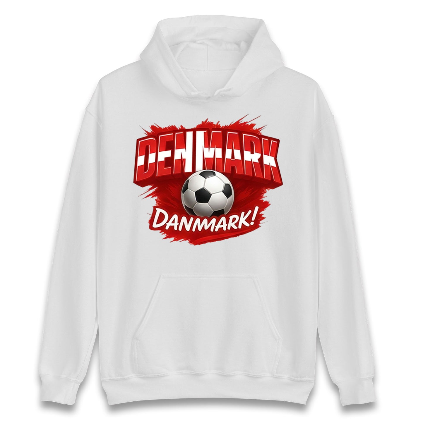 Denmark Retro World Cup Hoodie