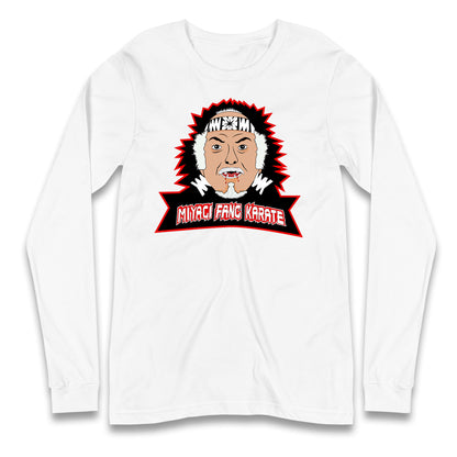 Miyagi Fang Karate Cobra Kai Long Sleeve T Shirt