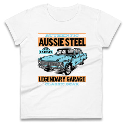 Authentic Aussie Steel Ladies T Shirt