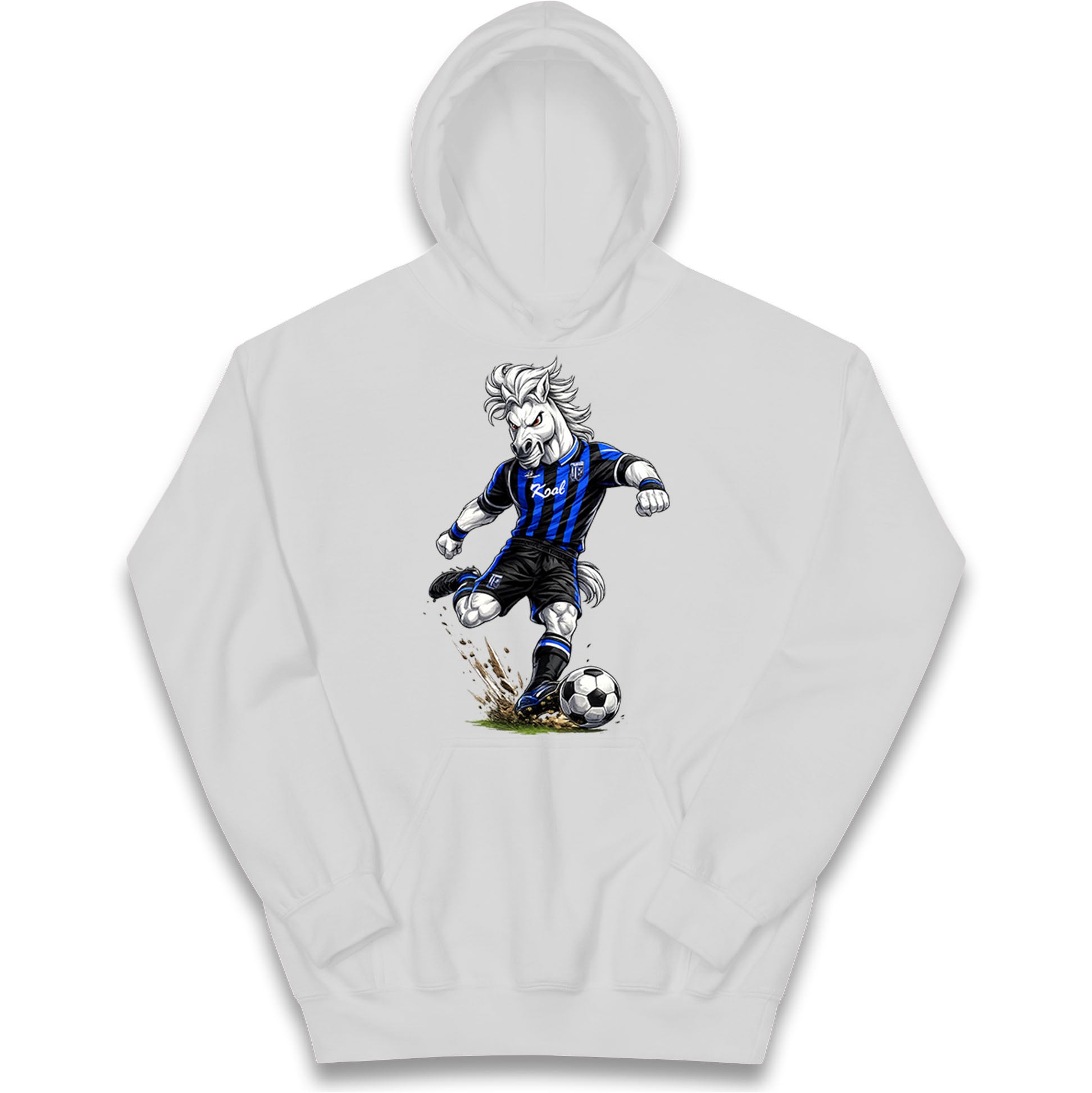 Retro Gillingham Football Kids Hoodie