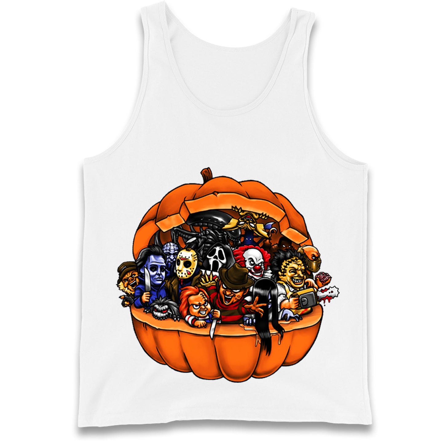 Super Villains Horror Friends Tank Top
