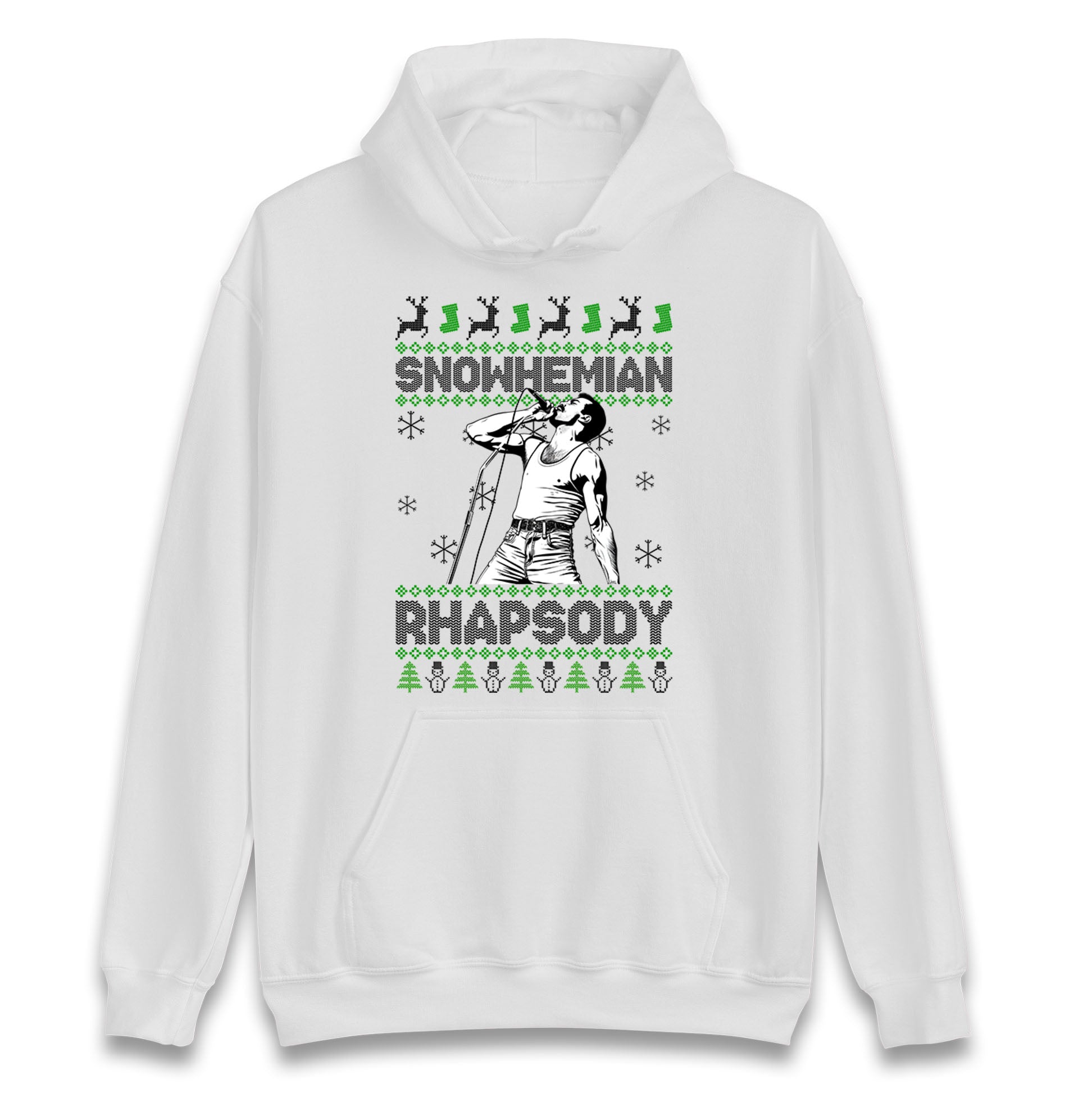 Freddie Mercury Christmas Hoodie