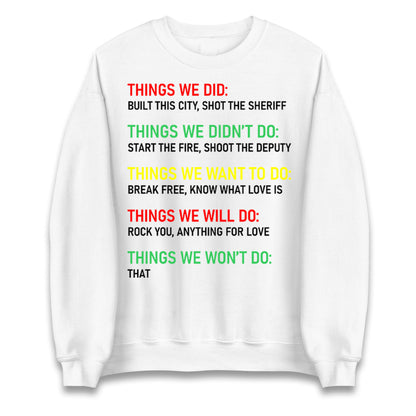 Bob Marley Music Jumper