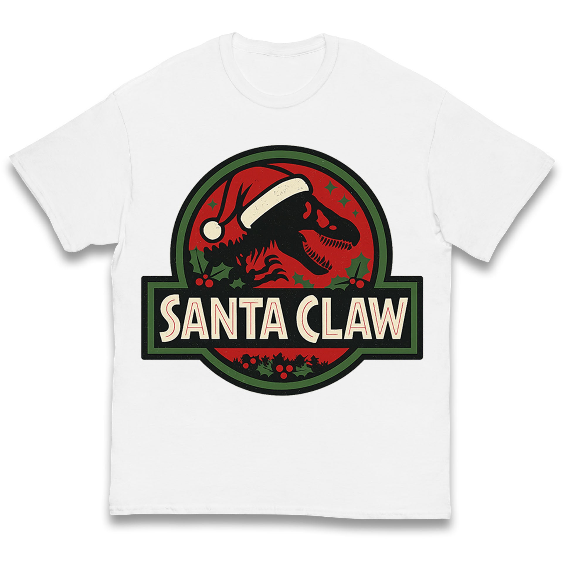 Jurassic Park Christmas Kids T Shirt 
