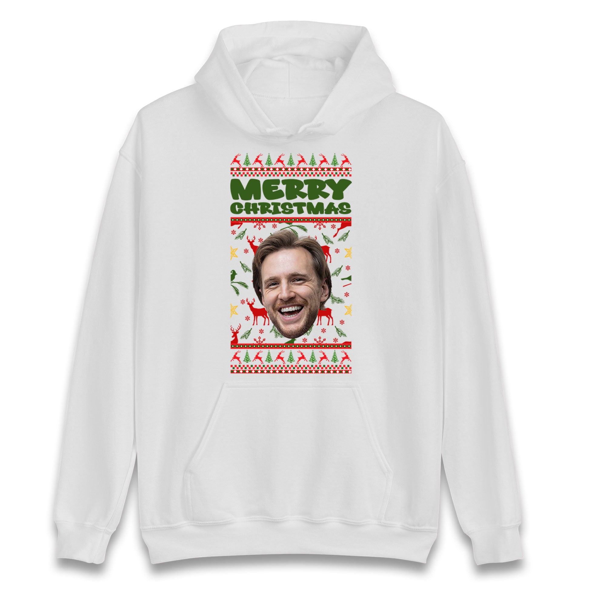 Personalise Merry Christmas Hoodie
